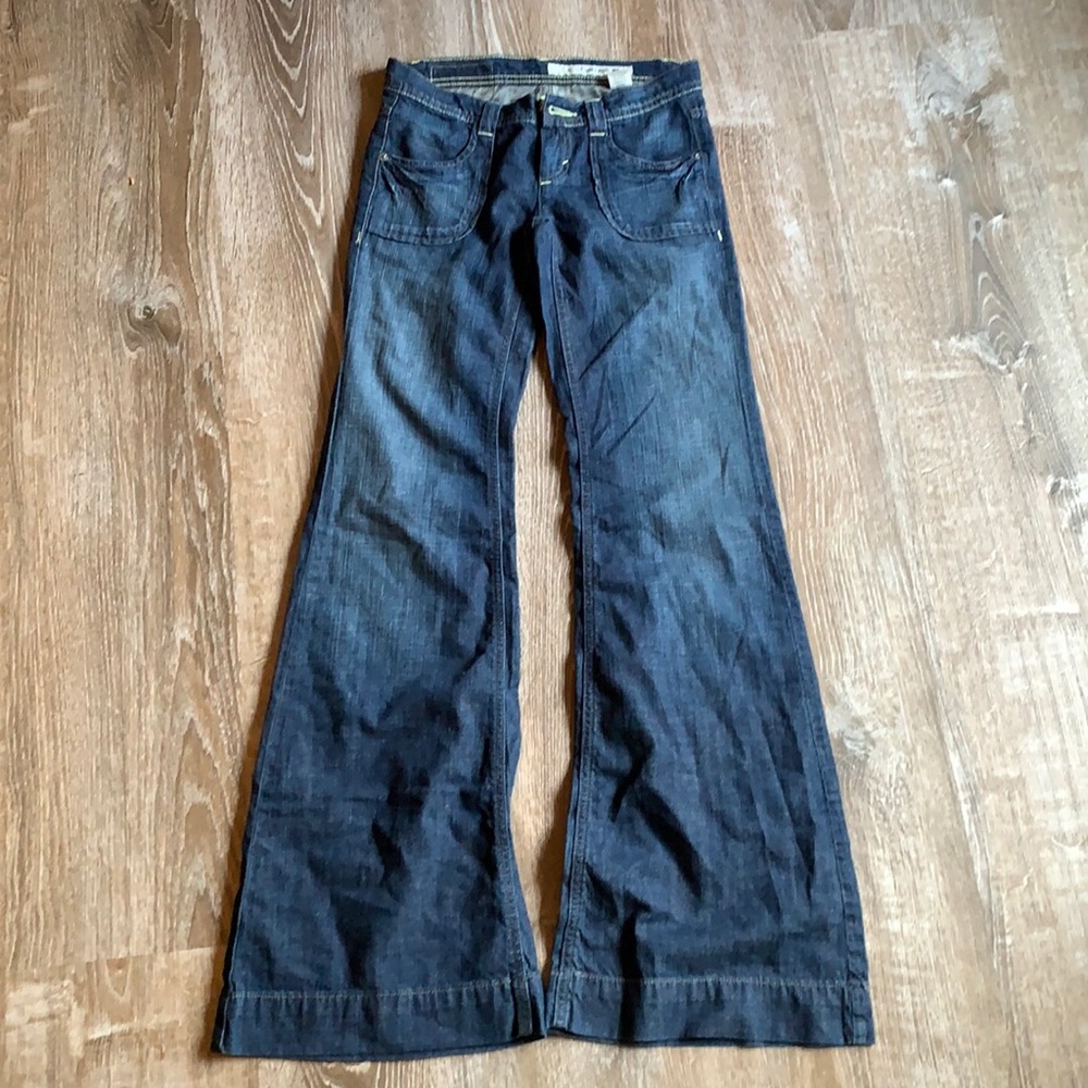 DKNY Jeans Lowrise Bell Bottoms